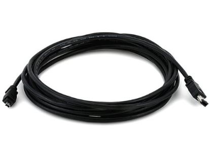 Monoprice 100041 FireWire cable 177.2" (4.5 m) 6-p 4-p Black1