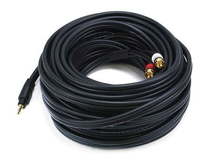 Monoprice 100660 coaxial cable 70.9" (1.8 m) RCA 2 x RCA Black1