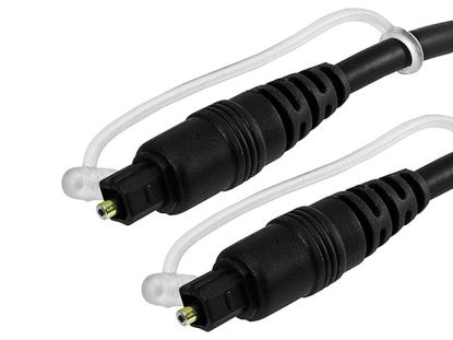 Monoprice 101419 audio cable 70.9" (1.8 m) TOSLINK Black1