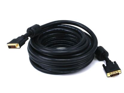 Monoprice 102097 DVI cable 299.2" (7.6 m) DVI-D Black1