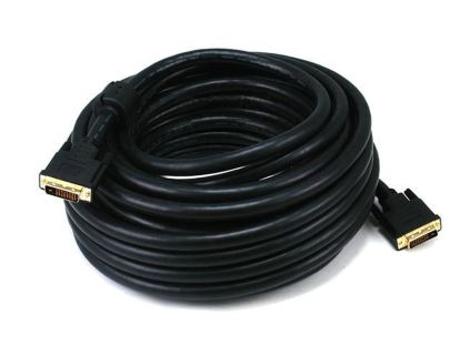 Monoprice 102185 DVI cable 598.4" (15.2 m) DVI-D Black1