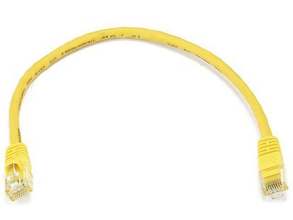 Monoprice 102291 networking cable Yellow 11.8" (0.3 m) Cat6 U/UTP (UTP)1