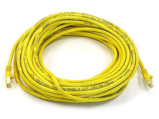 Monoprice 102326 networking cable Yellow 598.4" (15.2 m) Cat6 U/UTP (UTP)1