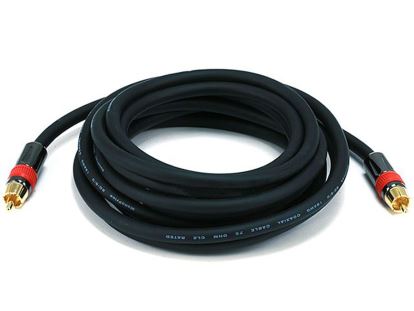 Monoprice 102682 coaxial cable 137.8" (3.5 m) RCA Black1