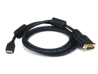 Monoprice HDMI/M1-D, 1.8m 70.9" (1.8 m) HDMI Type A (Standard) DVI Black1