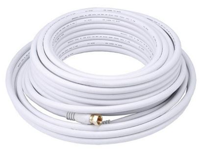 Monoprice 104061 coaxial cable 600" (15.2 m) F White1