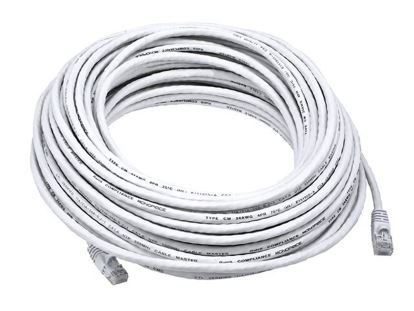 Monoprice Cat5e, UTP, 22.86 m networking cable White 900" (22.9 m) U/UTP (UTP)1