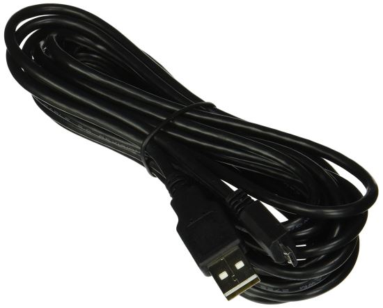 Monoprice 105138 USB cable 177.2" (4.5 m) USB 2.0 USB A Micro-USB B Black1