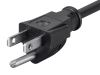 Monoprice 5277 power cable Black 11.8" (0.3 m) NEMA 5-15P C13 coupler3
