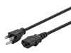 Monoprice 5285 power cable Black 72" (1.83 m) NEMA 5-15P IEC C131