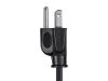 Monoprice 5286 power cable Black 120" (3.05 m) NEMA 5-15P IEC C135