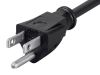 Monoprice 5297 power cable Black 23.6" (0.6 m) NEMA 5-15P NEMA 5-15R3