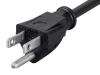 Monoprice 5300 power cable Black 118.1" (3 m) NEMA 5-15P NEMA 5-15R3