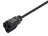 Monoprice 5300 power cable Black 118.1" (3 m) NEMA 5-15P NEMA 5-15R4