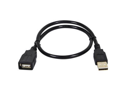 Monoprice 5431 USB cable 18.1" (0.46 m) USB 2.0 USB A Black1