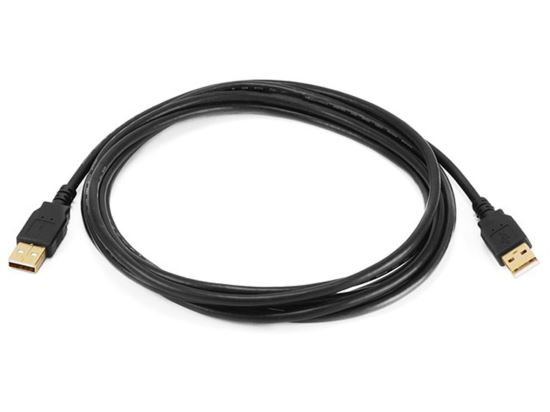 Monoprice 5444 USB cable 118.1" (3 m) USB 2.0 USB A Black1