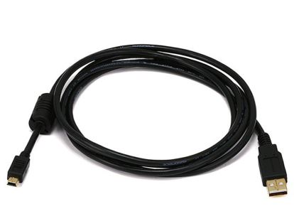 Monoprice 5447 USB cable 39.4" (1 m) USB 2.0 USB A Mini-USB B Black1