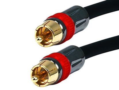 Monoprice 5871 coaxial cable 900" (22.9 m) RCA Black1