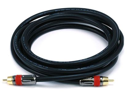 Monoprice 6305 coaxial cable RG-6/U 118.1" (3 m) RCA CL2 Black1