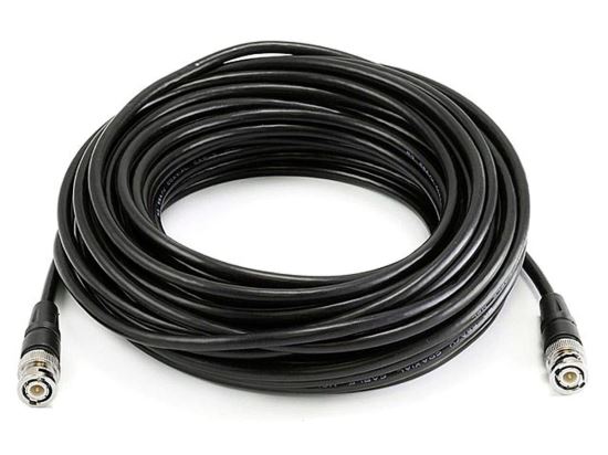 Monoprice 6921 coaxial cable RG-58AU 300" (7.62 m) BNC Black1