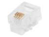 Monoprice 7269 wire connector RJ-11 Transparent1