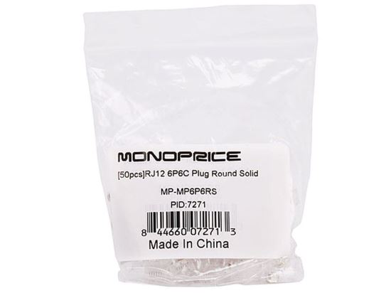 Monoprice 7271 wire connector RJ-12 Transparent1