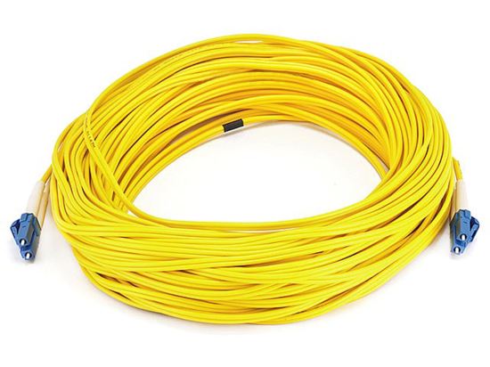 Monoprice 7630 fiber optic cable 1181.1" (30 m) LC OFNR Multicolor, Yellow1