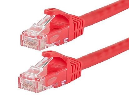 Monoprice 109820 networking cable Red 35.4" (0.9 m) Cat6 U/UTP (UTP)1