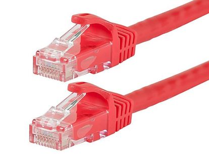 Monoprice 9830 networking cable Red 24" (0.61 m) Cat6 U/UTP (UTP)1