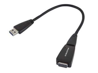 Monoprice 12627 USB graphics adapter 1920 x 1080 pixels Black1