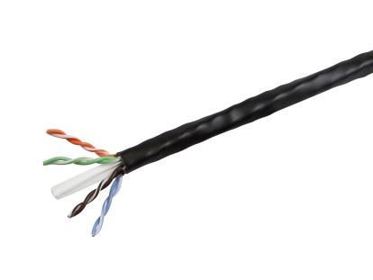 Monoprice 12807 networking cable Black 12000" (304.8 m) U/UTP (UTP)1