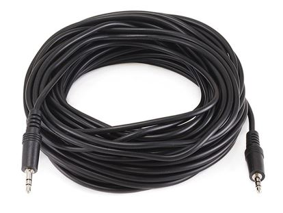 Monoprice 100647 audio cable 598.4" (15.2 m) 3.5mm Black1