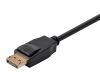 Monoprice 13372 35.8" (0.91 m) Mini DisplayPort DisplayPort Black3