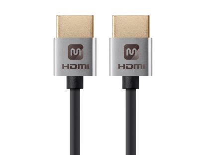 Monoprice 13583 HDMI cable 47.2" (1.2 m) HDMI Type A (Standard) Silver1