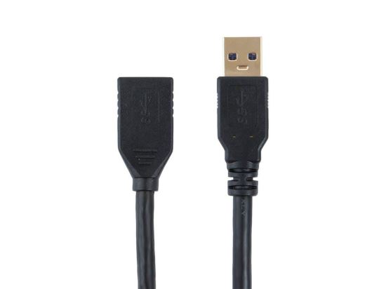 Monoprice 13749 USB cable 18.1" (0.46 m) USB 3.2 Gen 1 (3.1 Gen 1) USB A Black1