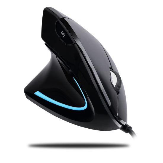 Adesso iMouse E9 mouse Left-hand USB Type-A Optical 2400 DPI1