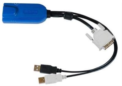 Raritan Digital DVI-D, USB CIM KVM cable Multicolor, Black 11.8" (0.3 m)1