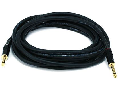 Monoprice 5498 audio cable 181.1" (4.6 m) 6.35mm TS Black1