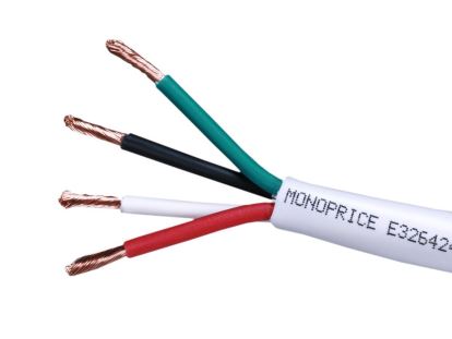 Monoprice 104041 audio cable 1181.1" (30 m) White1