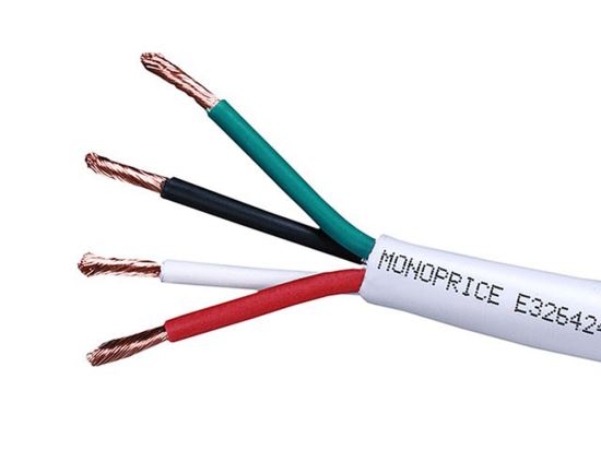 Monoprice 104040 audio cable 3000" (76.2 m) White1