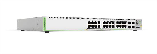 L2+ MANAGED, 24 X 10/100/1000MBPS, 4 X SFP UPLINK SLOTS, 1 FIXED AC POWER SUPPLY1