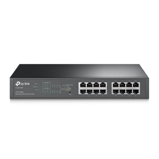 16-PORT GIGABIT EASY SMART SWITCH WITH 8-PORT POE+1