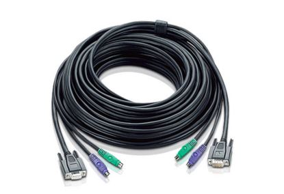 ATEN 67ft PS/2 KVM cable Black 787.4" (20 m)1