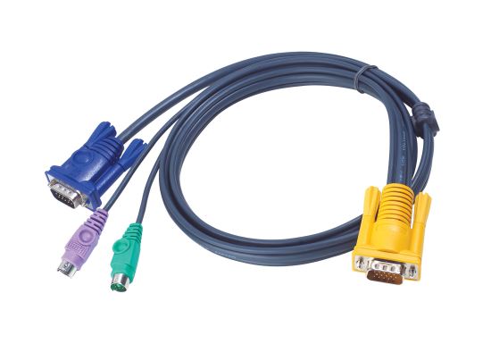 ATEN 2L5203P KVM cable Black 118.1" (3 m)1
