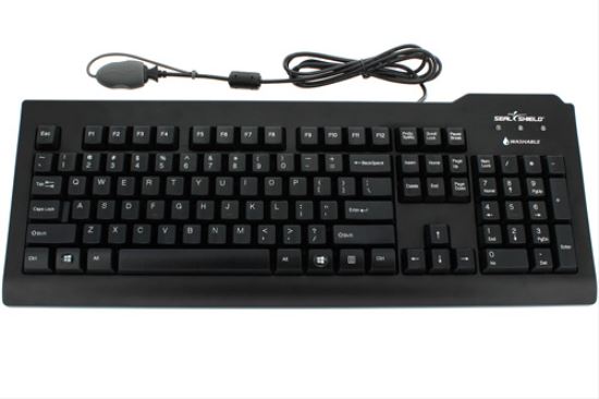 Seal Shield Clean keyboard USB QWERTY US English Black1