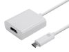 Monoprice 13235 3.94" (0.1 m) USB Type-C HDMI White1