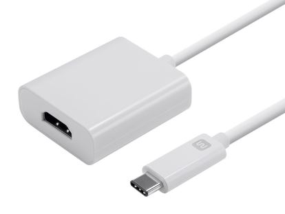 Monoprice 13235 3.94" (0.1 m) USB Type-C HDMI White1