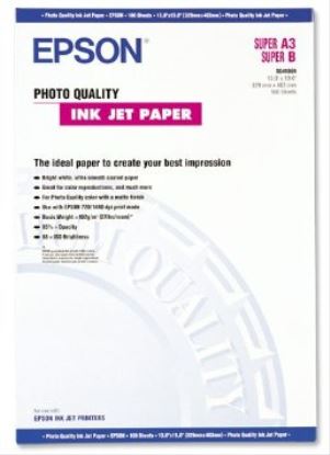 Epson Photo Quality, DIN A3+, 102g/m² photo paper A3+ White Matte1