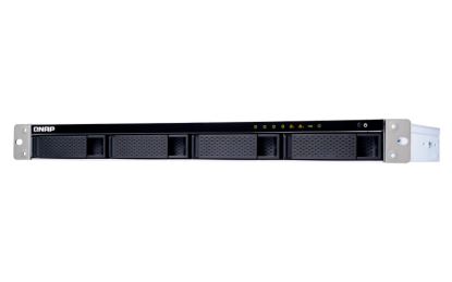QNAP TS-431XeU NAS Rack (1U) Ethernet LAN Black, Stainless steel Alpine AL-3141
