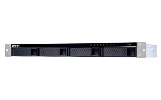 4-BAY 1U SHORT-DEPTH RACKMOUNT NAS 8GB1